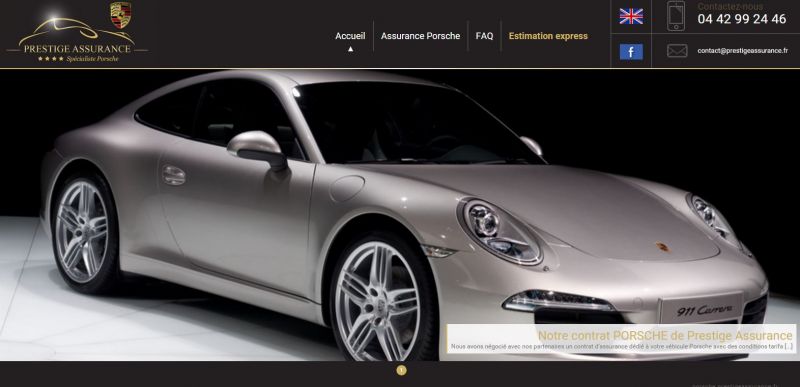 Assurance pour Porsche